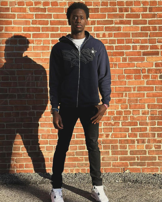 WYS FULL ZIP V2 - NAVY – Watch Your Step